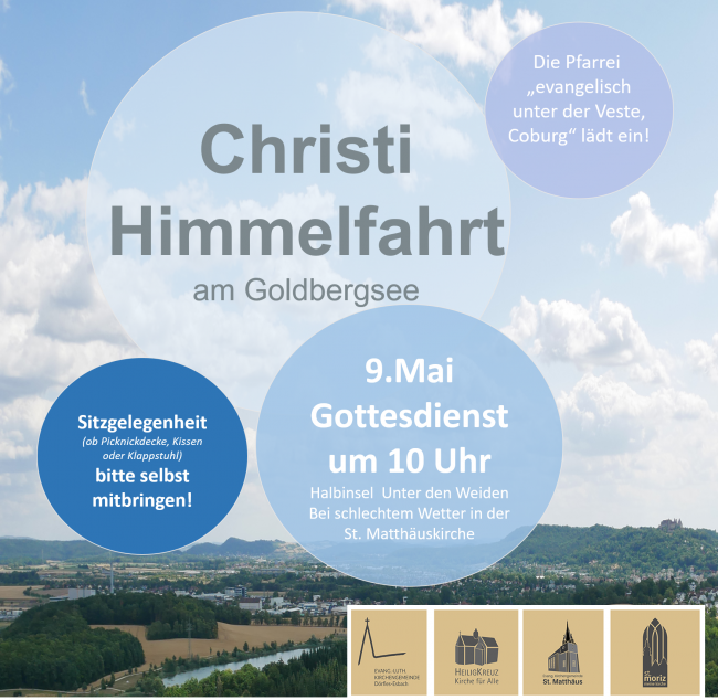 Plakat Christi Himmelfahrt 2024