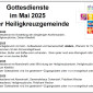 Gottesdienste im Mai 2025