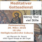 Gottesdienst an Palmsonntag 2026