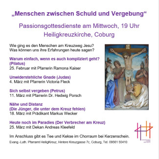 HK-Passionsgottesdienste 2026