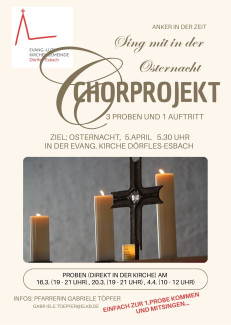 Chorprojekt Osternacht 05.04.2026 